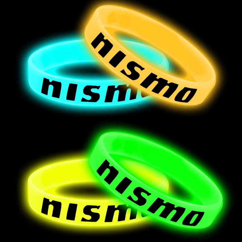 Светящийся автомобильный значок силиконовый голографический Браслет