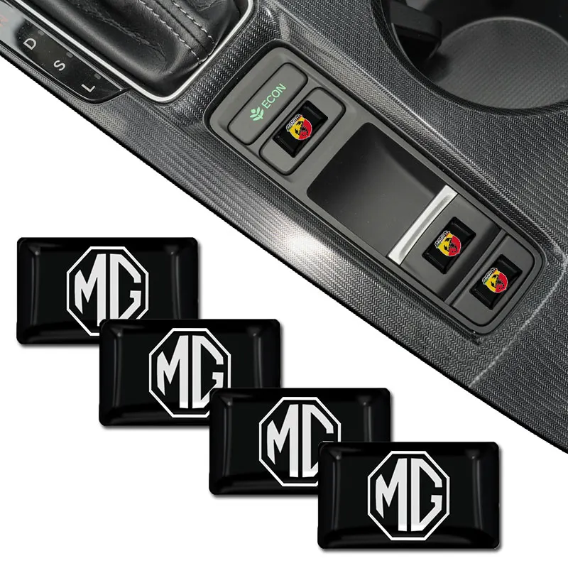 10 шт. декоративные маленькие наклейки для автомобиля MG GT EZS Hevtor MG3 MG5 MG6 MG7 TF ZR ZS ES HS GS