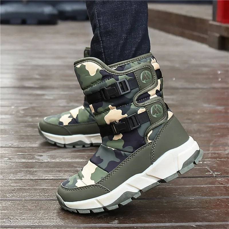 Новая зимняя обувь детские ботинки уличные кроссовки ботиночки для мальчиков