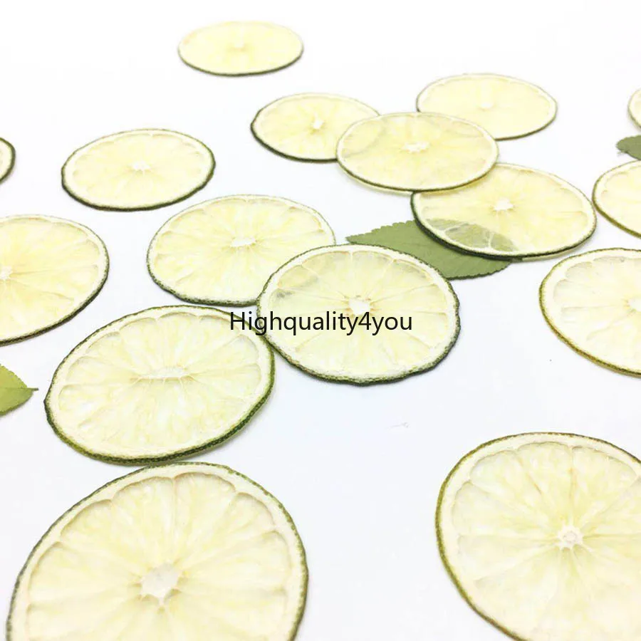 Высушенные прессованные зеленые лимонные ломтики 3 5 см фоторамка для ювелирных