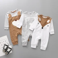 newborn baby romper for boys girls rompers playsuits cotton long sleeve animal baby clothes infant pajamas underwear