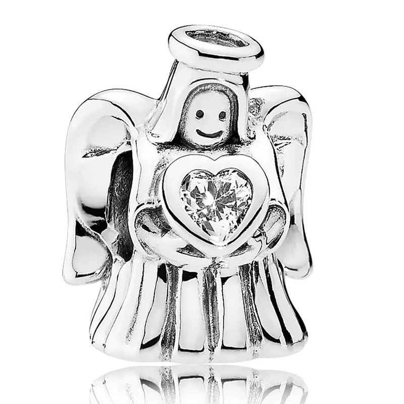 

DIY Charm Queen Princess & Prince Angel Of Heart Girl & Boy Mrs Santa 925 Sterling Silver Beads Fit Fashion Bracelet DIY Jewelry