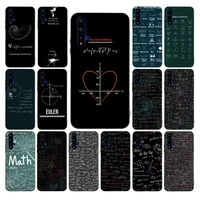 yndfcnb symbol math science formulas phone case for huawei mate 20 10 9 40 30 lite pro x nova 2 3i 7se