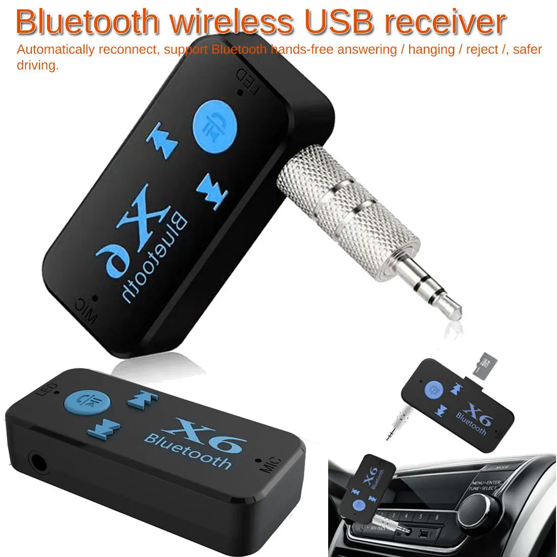 3 в 1 беспроводной автомобильный Bluetooth музыкальный приемник USB для HYUNDAI IX35 Solaris Elantra