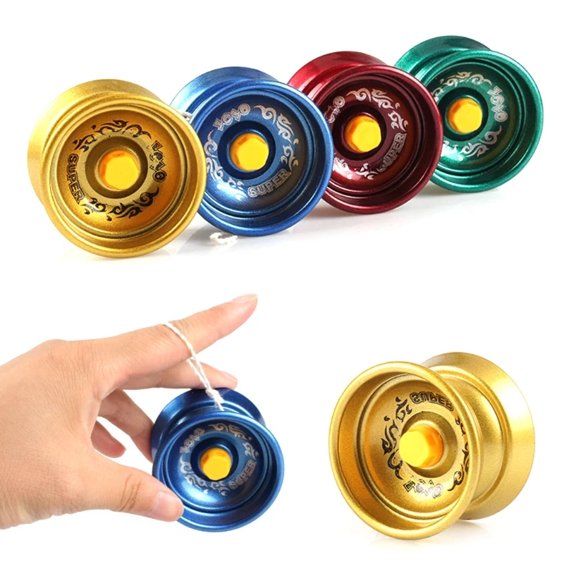 

Y3NF High Quality Alloy Yo-Yos Original Classic Responsive Dazzling Yo-Yo for Beginner Adult Teens Kids Advanced Yoyo Players