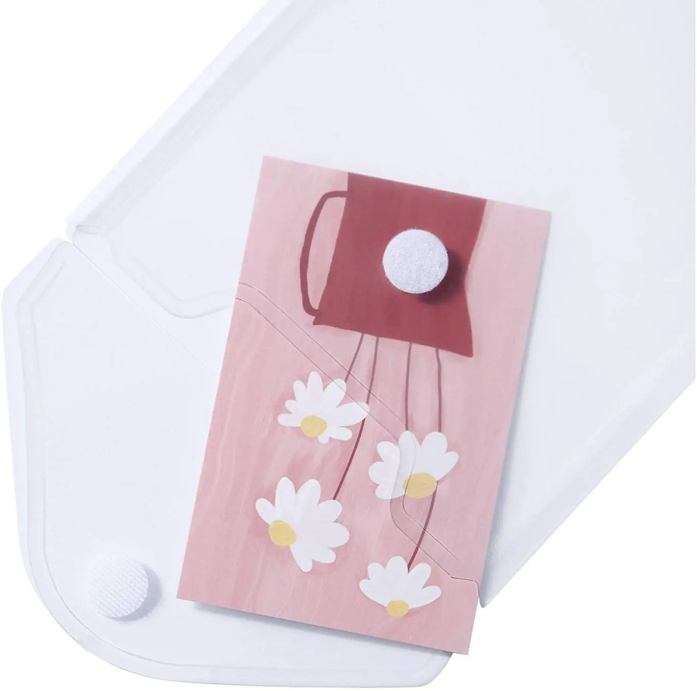 

10pcs/Lot A5 Clear Document Bags Poly Envelopes with Velcro Closure Plastic Folder For Cutting Dies Stencil Embossing DIY Crafts