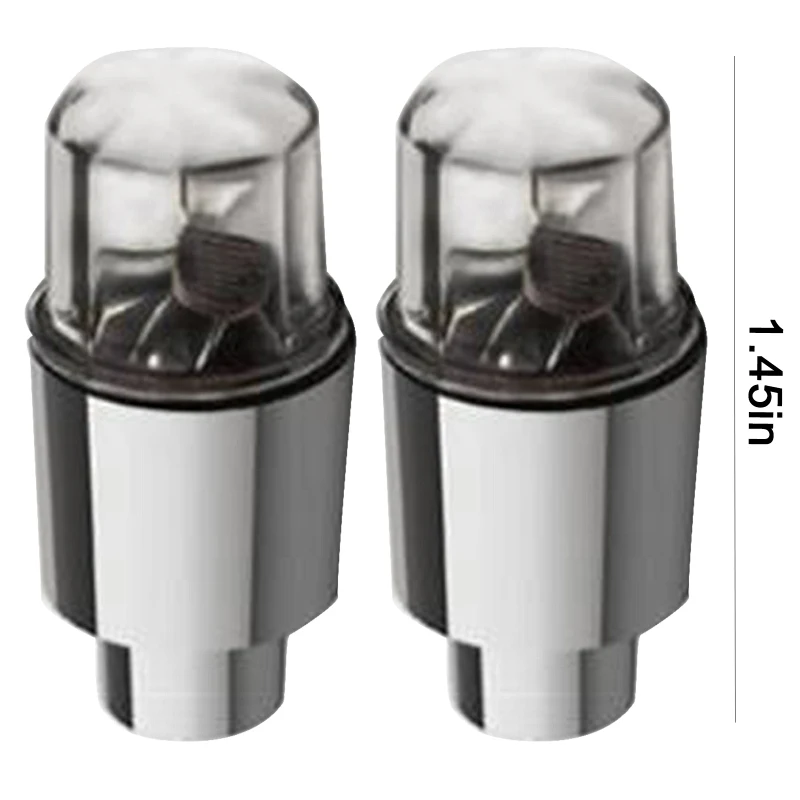 

Bicycle Lights Led Bicycle Wheel Light 6 Pcs Car Tire Valve Cover Bicycle Tire Spoke Flashlight Waterproof Valve Cover