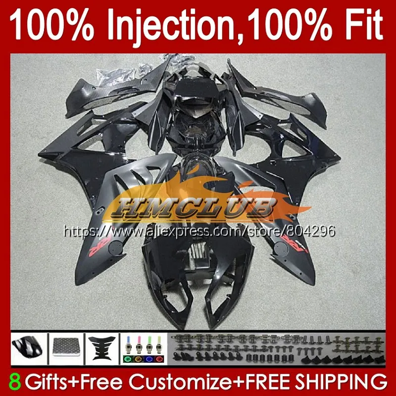 Инъекция для BMW S1000 S 1000 RR 1000RR 101No.8 S1000RR 09 10 11 12 13 14 2009 2010 2011 2012 матовые черные