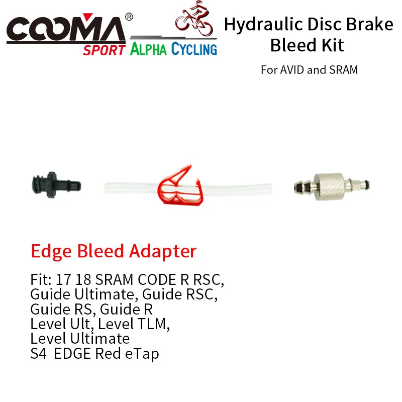 Комплект гидравлического тормоза для велосипеда AVID и SRAM S4 EDGE руководство по