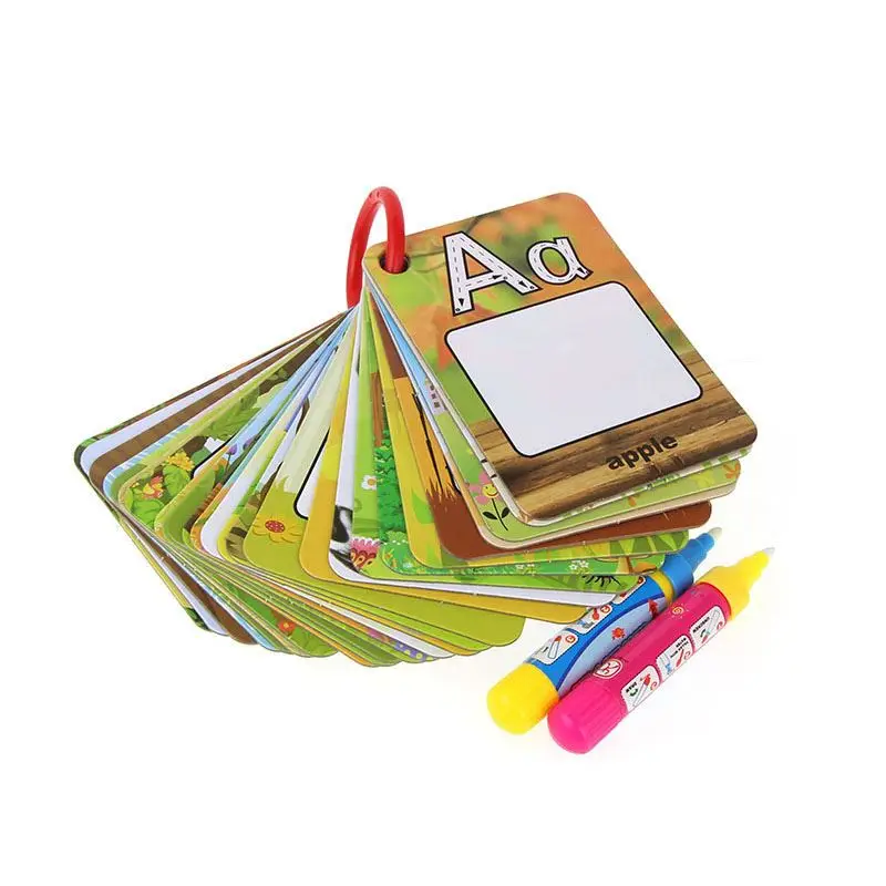 Водяная обучающая карта на английском языке 26 дюймов Волшебная с 2 ручками и