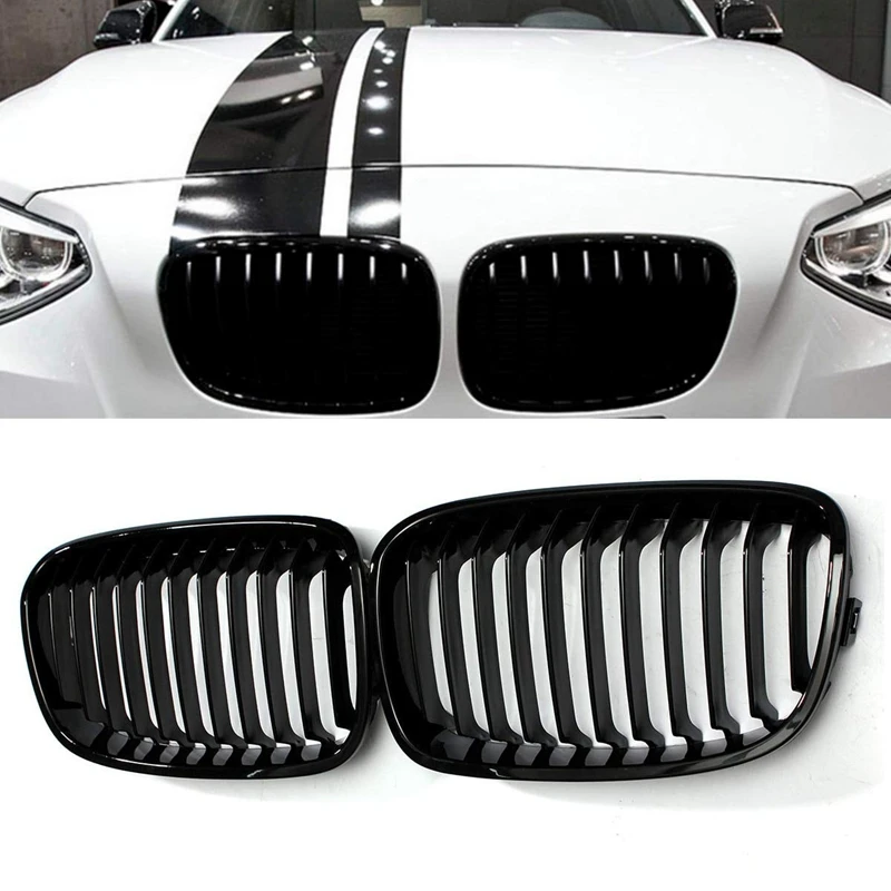 Глянцевая черная решетка для радиатора BMW 1 Series F20 F21 114B 118B 125B 2011 2014 51137239022