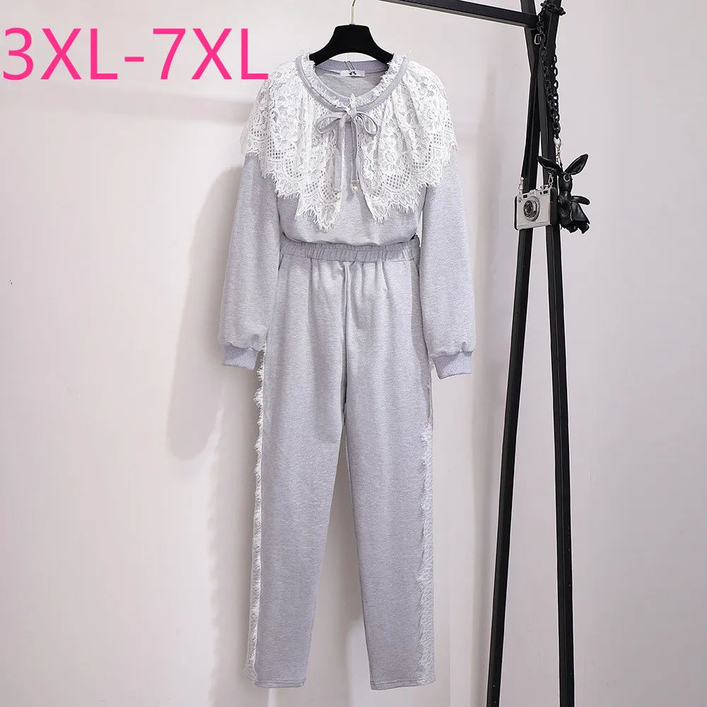 2021 весна осень размера плюс спортивные комплекты одежды для детей кофта женщин