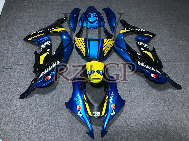 

Injection For KAWASAKI NINJA ZX-10R ZX1000 2016 2017 2018 2019 88No.39 ZX Blue 10R 1000 10 R ZX10R 16 17 18 19 Fairings