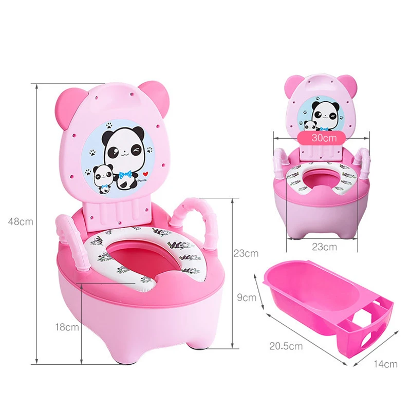 

Portable WC Baby Toilet Car Potty Child Pot Training Girls Boy Potty Kids Chair Toilet Seat Children's Multifunction Potty Chair