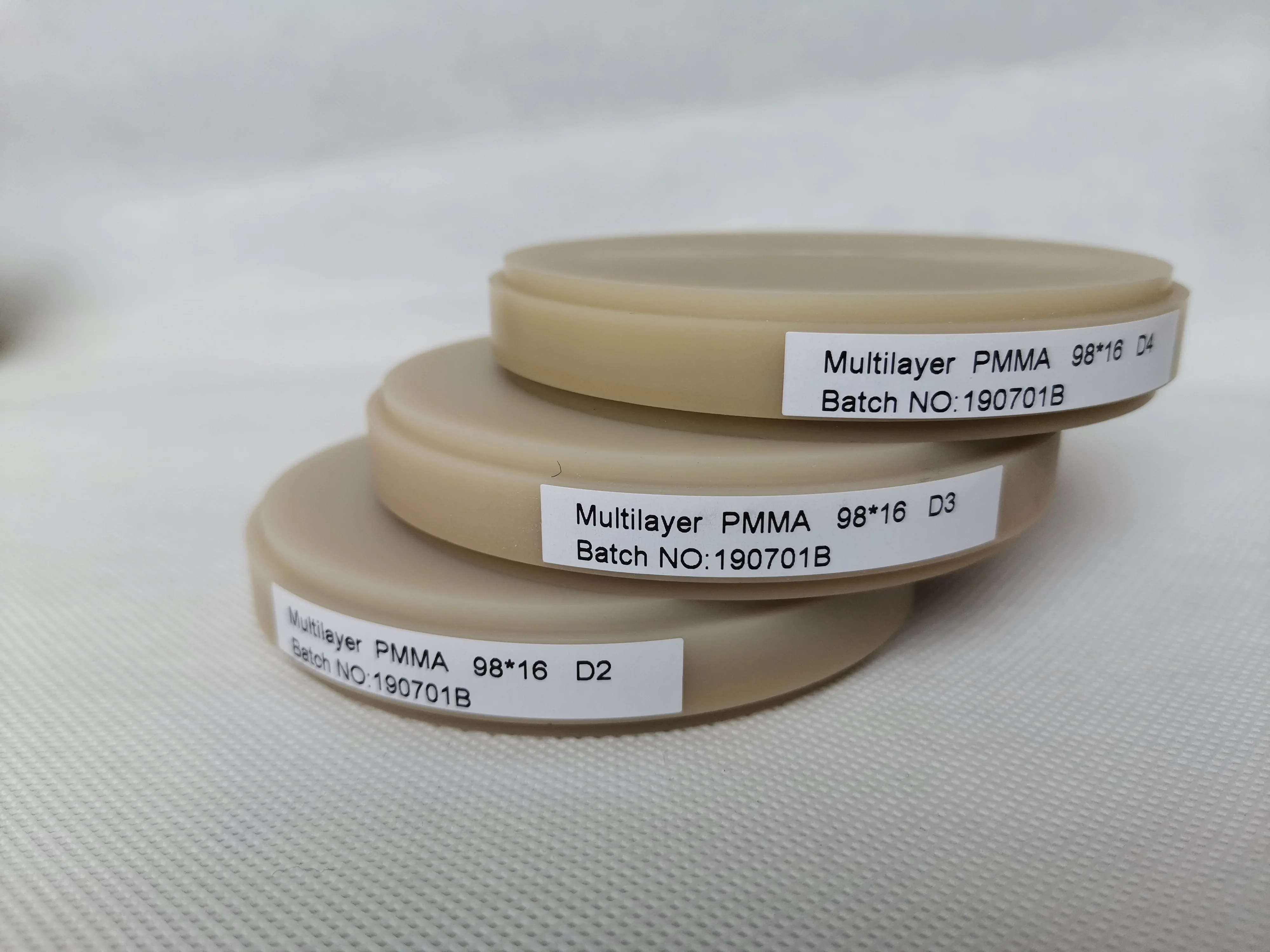 CADCAM OD 98mm Dental PMMA Milling Block Multilayer blank for temporary crown | Красота и здоровье