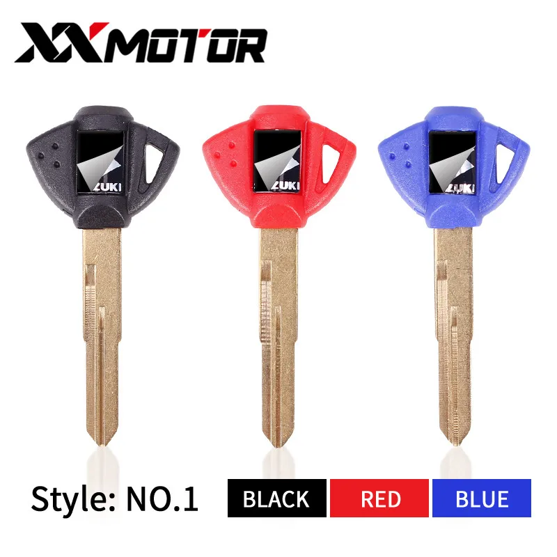 3 шт. новые заготовки ключа для мотоцикла Suzuki GSX600F GSR750 GSX750F GSXR600 GSXR750 GSXR1000 GSXR1300 SV650 |