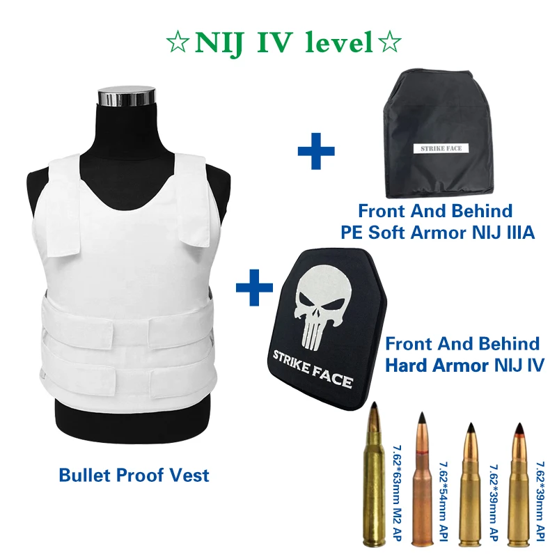 

NIJ IIIA III IV Ak47 bulletproof vest Lightweight ICW Pure PE Hard Armor Ballistic Bulletproof Plate Army Military Combat Police