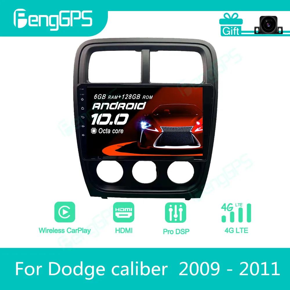

For Dodge caliber 2009-2011 Android Car Radio Stereo Autoradio 2Din Multimedia Player GPS Navi unit Touch Screen Display