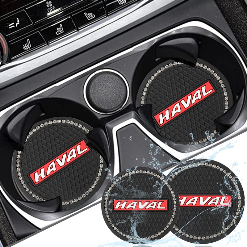 

1 Pcs Diamond Car Coasters Silica Gel Anti-slip Pad Mat For Saab 9-5 9-3 93 9 3 900 9000 95 Scania Sweden
