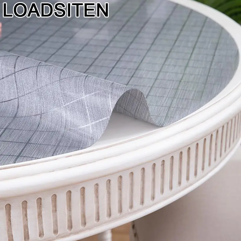 Tischdecke водонепроницаемый Мантел Plastico потертый шикарный круглый Ronde PVC Nappe Toalha De Mesa