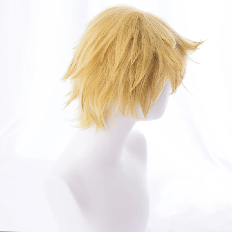 Парик для косплея из аниме таблетки на работе T Saibou синтетический Хэллоуина