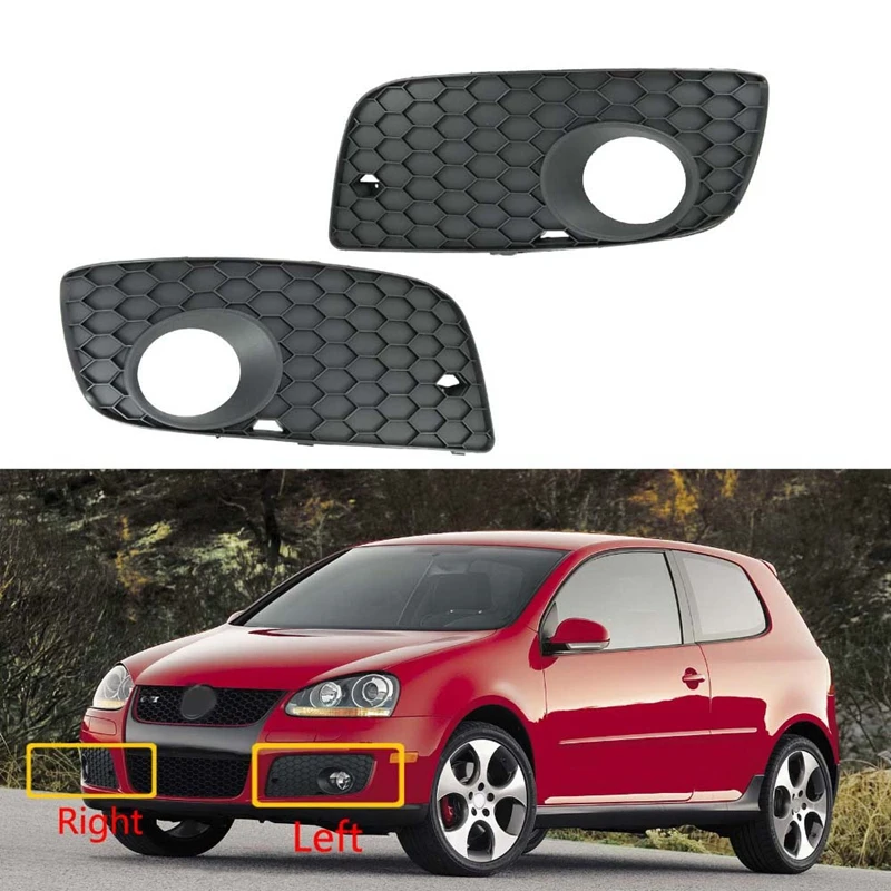 Передний левый + правый бампер противотуманный светильник решетка решетки для