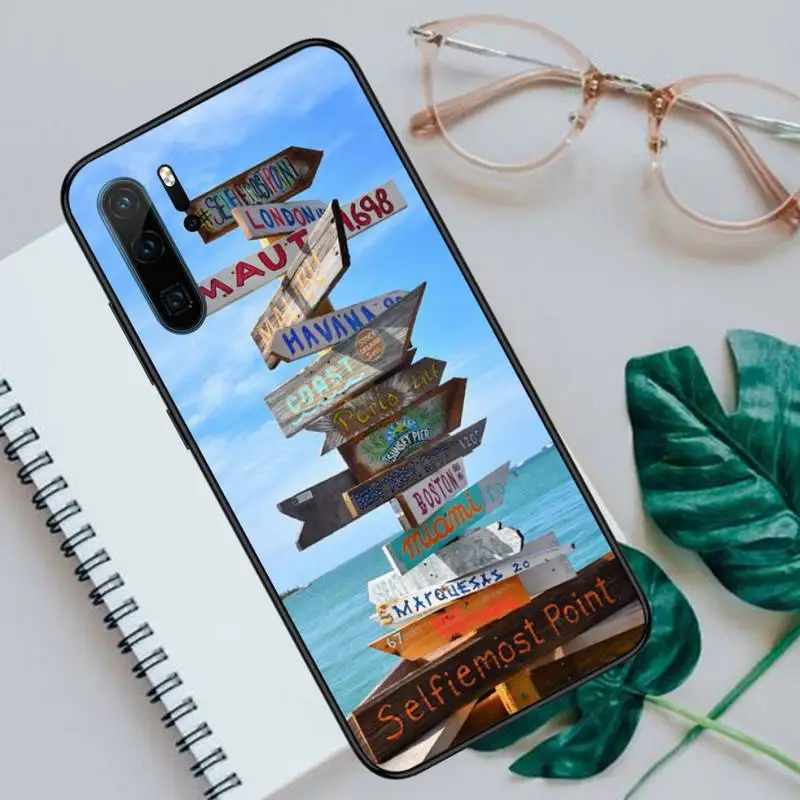 

Travel World Map Phone Case For Huawei honor Mate P 10 20 30 40 Pro 10i 9 10 20 8 x Lite shell funda coque