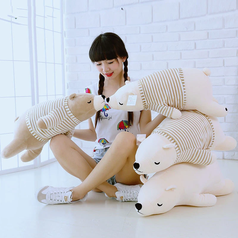 2019 Новый kawaii полярный медведь плюшевая кукла детское супер мягкое мягкий удобный