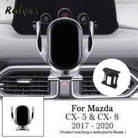 car wireless charger car mobile phone holder air vent mounts gps stand bracket for mazda cx 5 cx 8 cx5 cx8 2017 2020 accessories