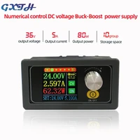dc dc buck boost converter cc cv 0 6 36v 5a power module adjustable regulated laboratory power supply variable