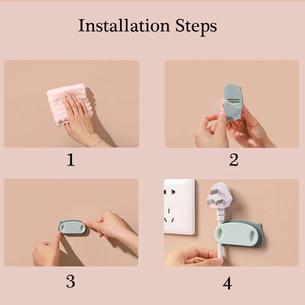 Cross Cable Organizer Clip Silicone USB Winder Flexible Management Clips For Headphone Earphone | Дом и сад