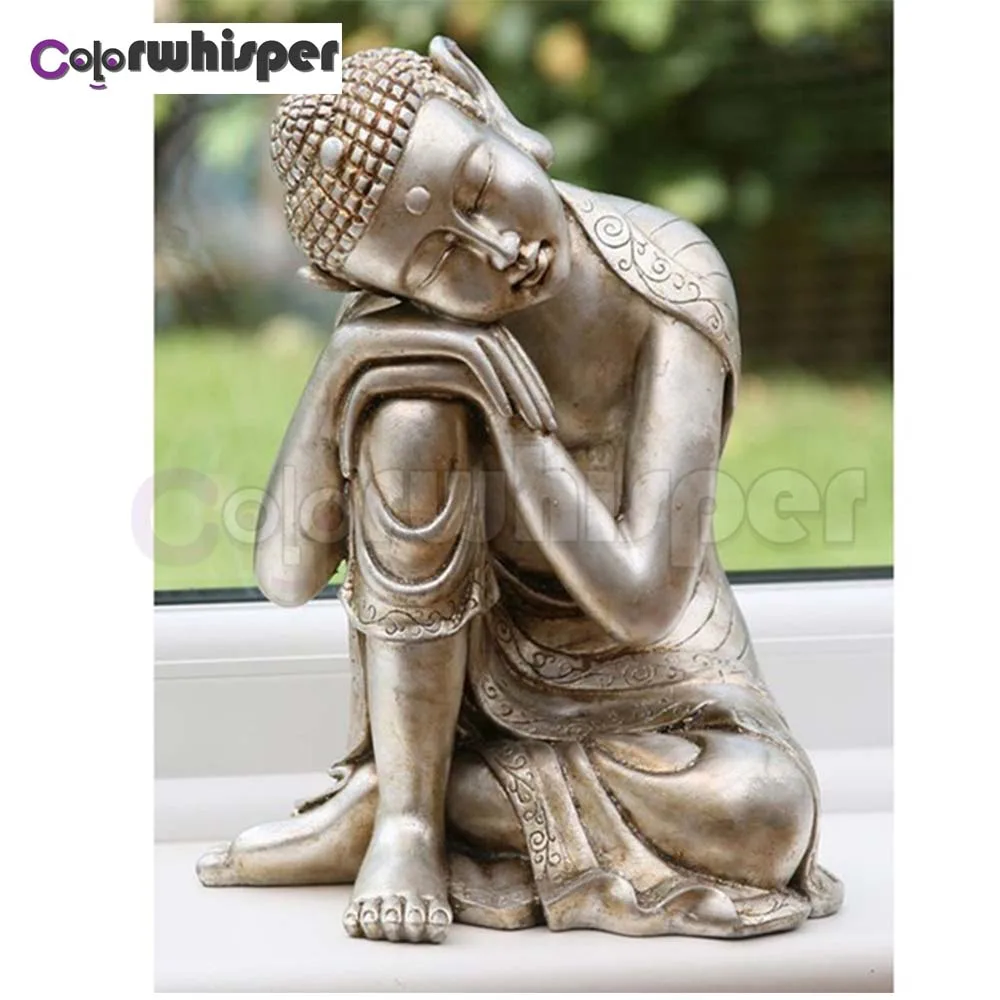 

Алмазная картина, полностью квадратная/круглая дрель, религия, Будда, 5D, Daimond, вышивка крестиком, мозаика, кристальная картина, Z833