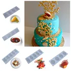 Новый коралловый кружевной коврик водоросли силиконовая кружевная форма для торта инструменты для украшения тортов из мастики декоративная кружевная форма