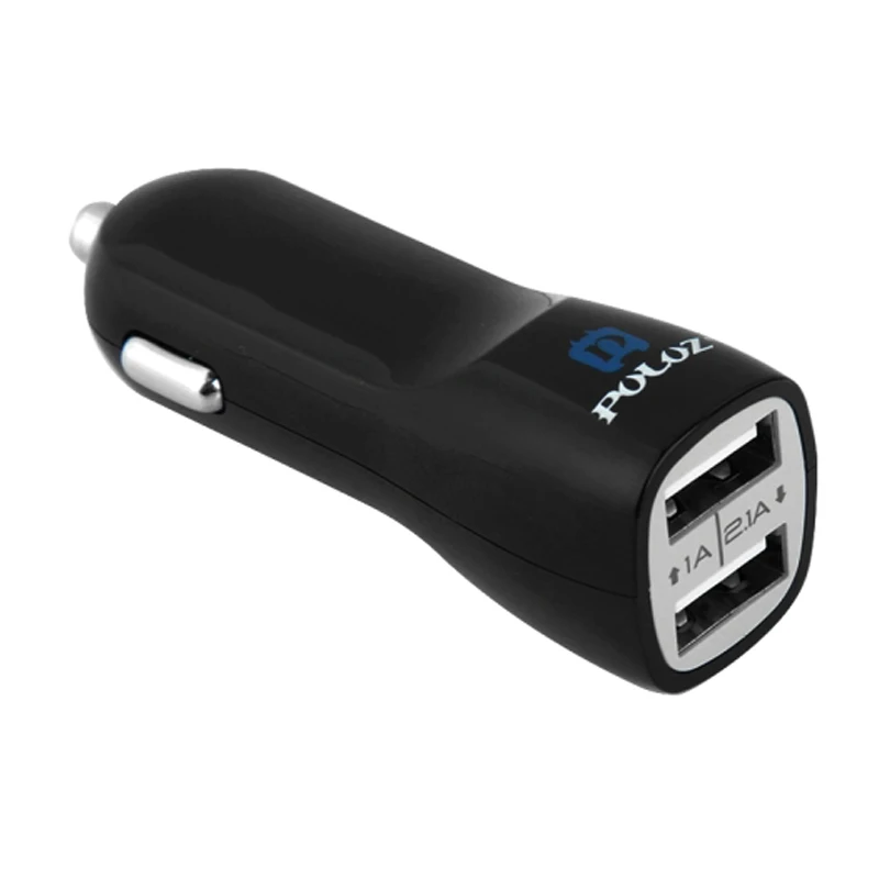 

5V 2.1A 1A Dual USB Port Car Cigarette Lighter Universal Charger
