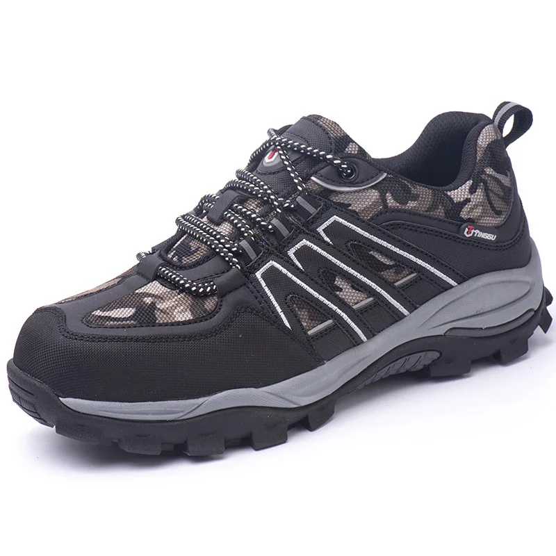 

New trend climbing shoes anti-smash anti-piercing MD sole labor protection shoes men's outdoor climbing shoes safe shoes