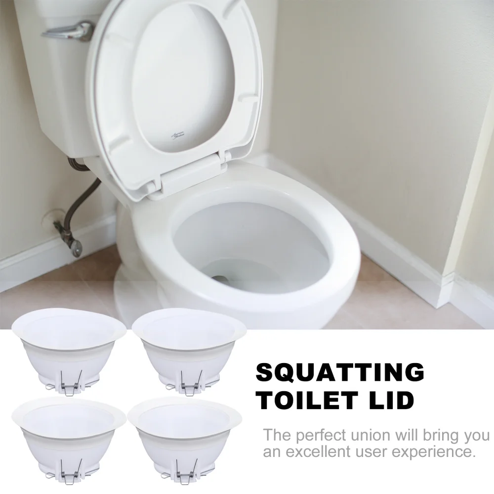 

10Pcs Insect-proof Toilet Cover Squat Toilet Lid Deodorization Cover for Home
