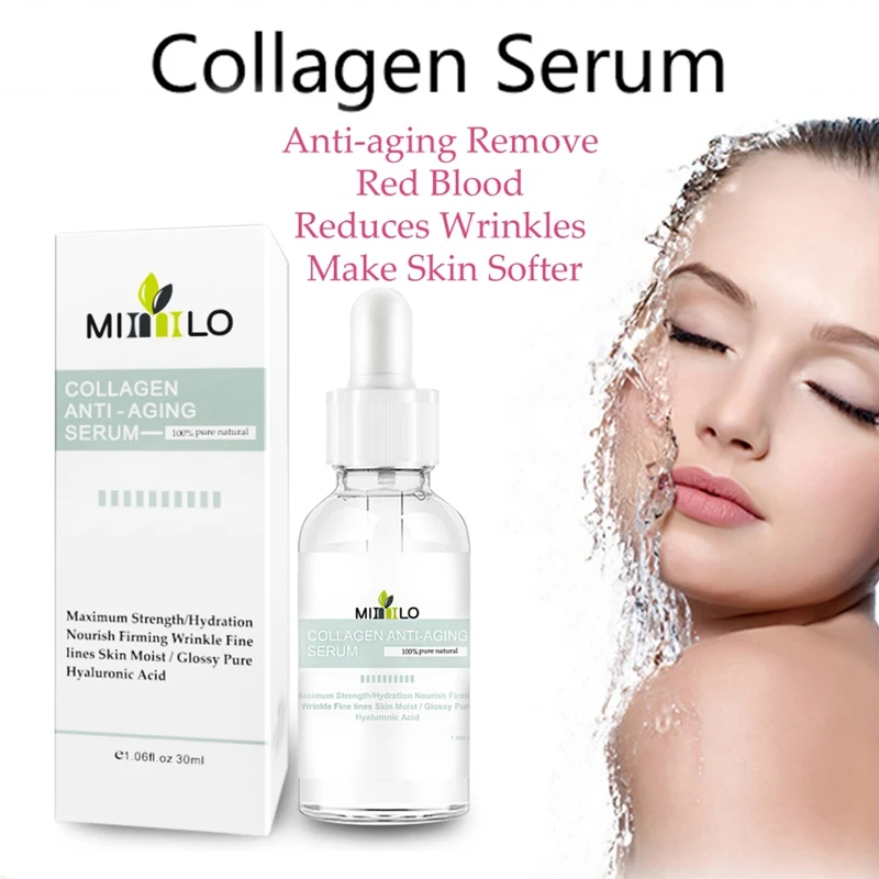 

Hyaluronic Acid Essence Nourishing Moisturizing Skin Improve Skin Elasticity Collagen Serum