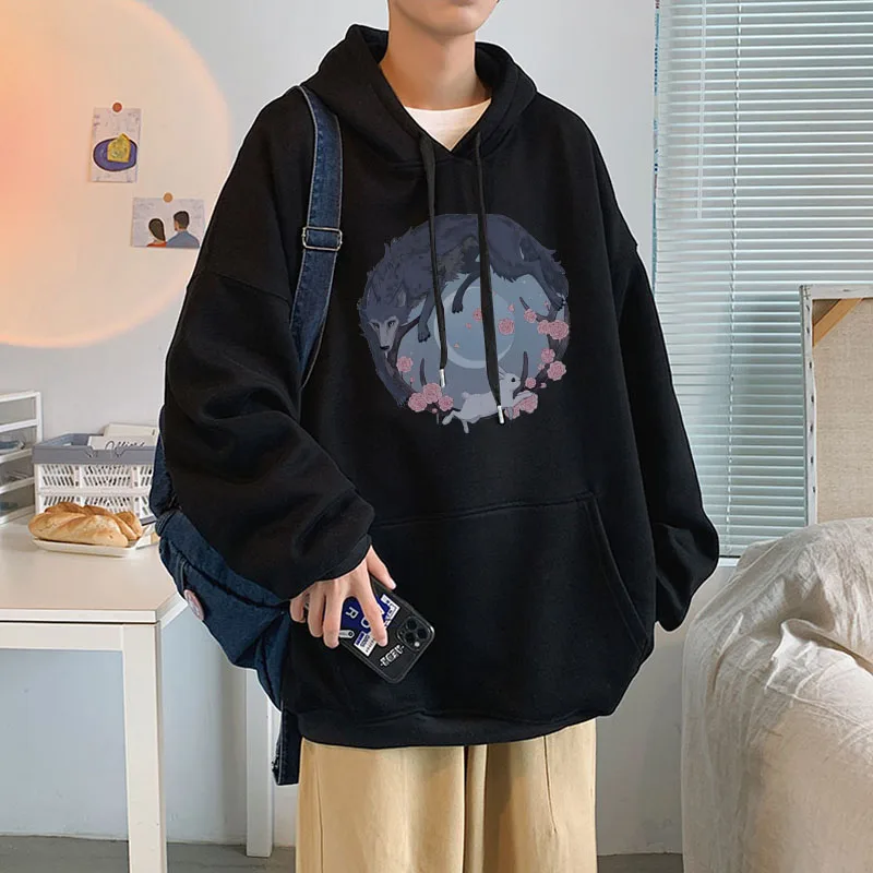 

Beastars Print Hoodies Men Women Slipknots Hoody Sweatshirt New Man Hip Hop Streetwear Plus Size Hoodies Haikyuu Streetwear