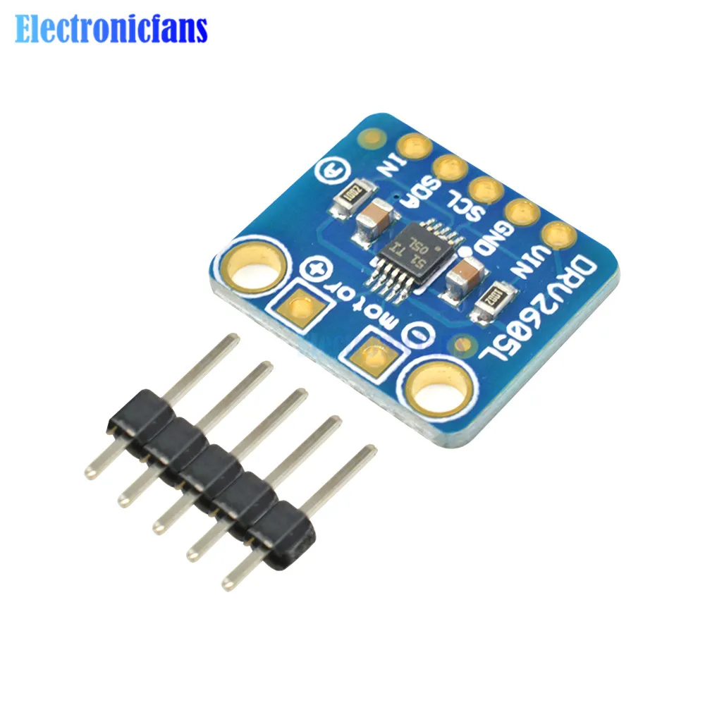 1 шт. DRV2605L Haptic контроллер драйвер двигателя Breakout плата модуль I2C IIC интерфейс для