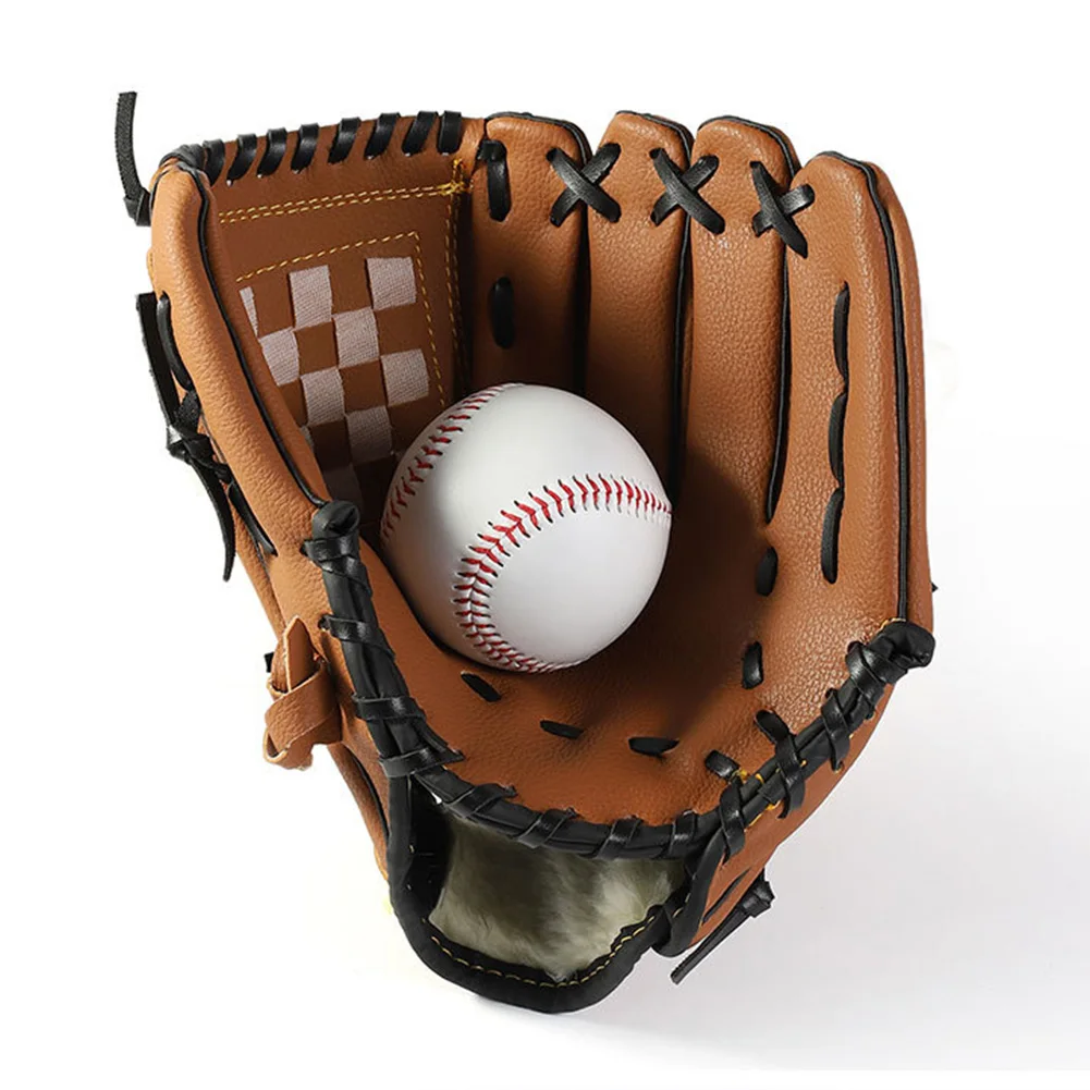 

Professional Baseball Glove Softball Practice Equipment Size 11.5/12.5 Left Hand For Kid/Adults Man Woman Training Outdoor Sport