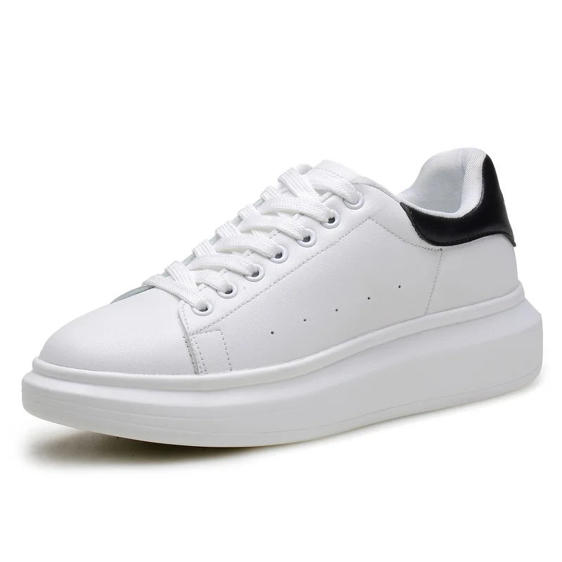 Men's Shoes 2019 Spring Summer Thick Soled Men Sneaker Fashion White Women Mens Sports Running Women's | Обувь