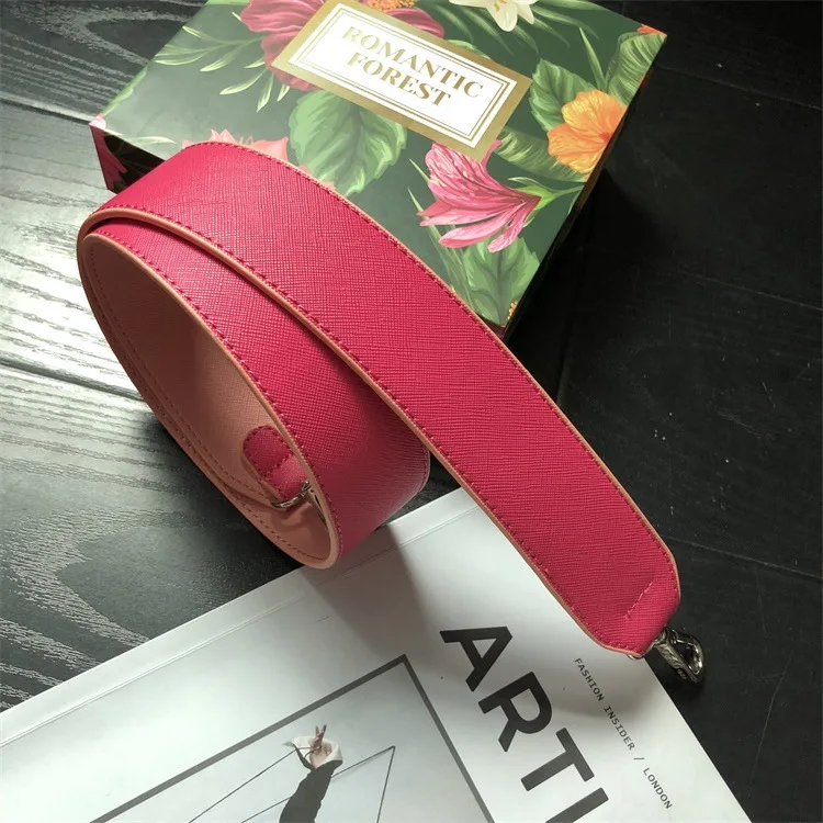 rose red Нейлоновые женские сумки на ремне, широкие сумки на ремне, сумки на ремне, аксессуары/регулируемые ремни на ремне, аксессуары для сумок, длинные ремешки, ручка - Цвет: rose red