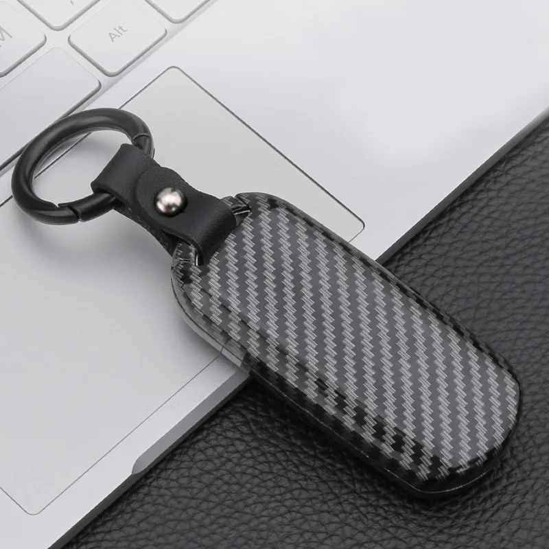 Автомобильный ключ чехол углеродное волокно зерна дистанционный пульт для Mazda 2 3