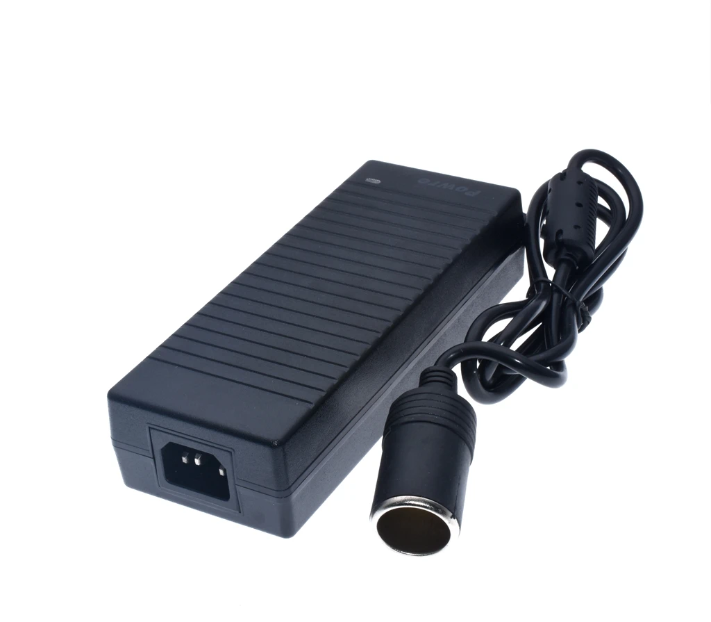 

120W 12V 10A Car Inverter Power Supply Cigarette Lighter Socket AC to DC Adapter, 100V/110V-220V/230V/240V Car Power Charger