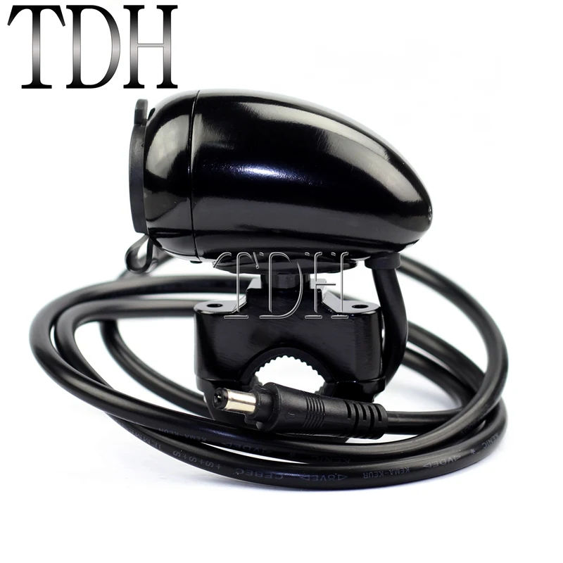 Зажим для прикуривателя мотоцикла 7/8 дюйма 1 дюйм крепление на руль USB-зарядное