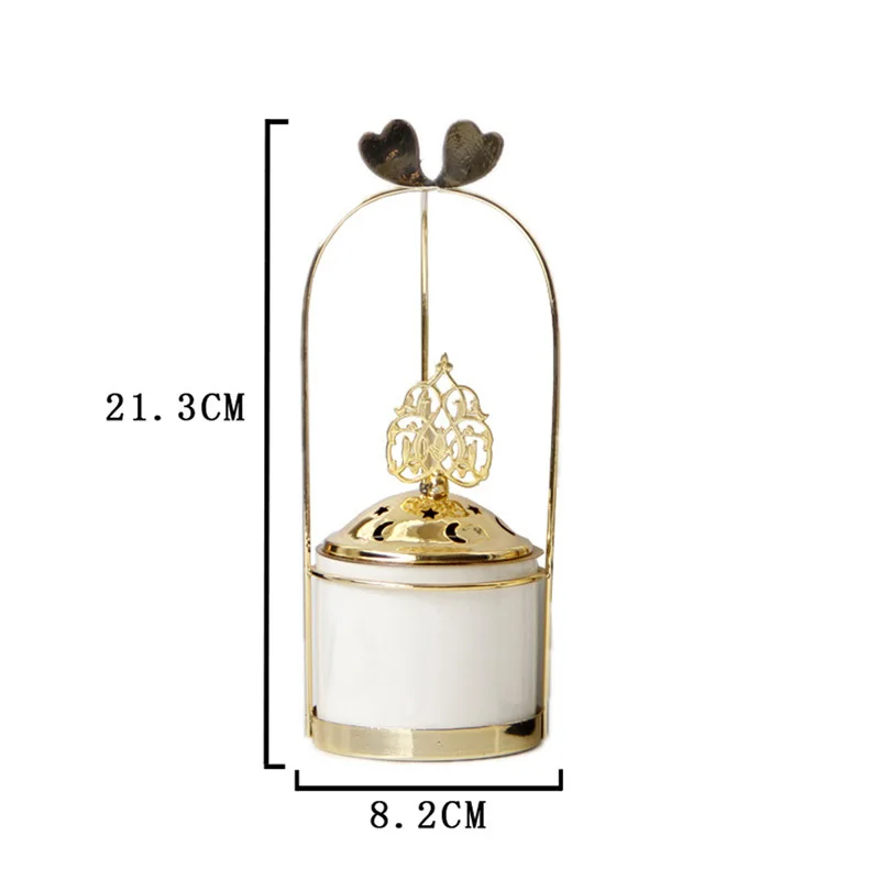 

Iron Ceramic Combination Incense Burner Home Decoration
