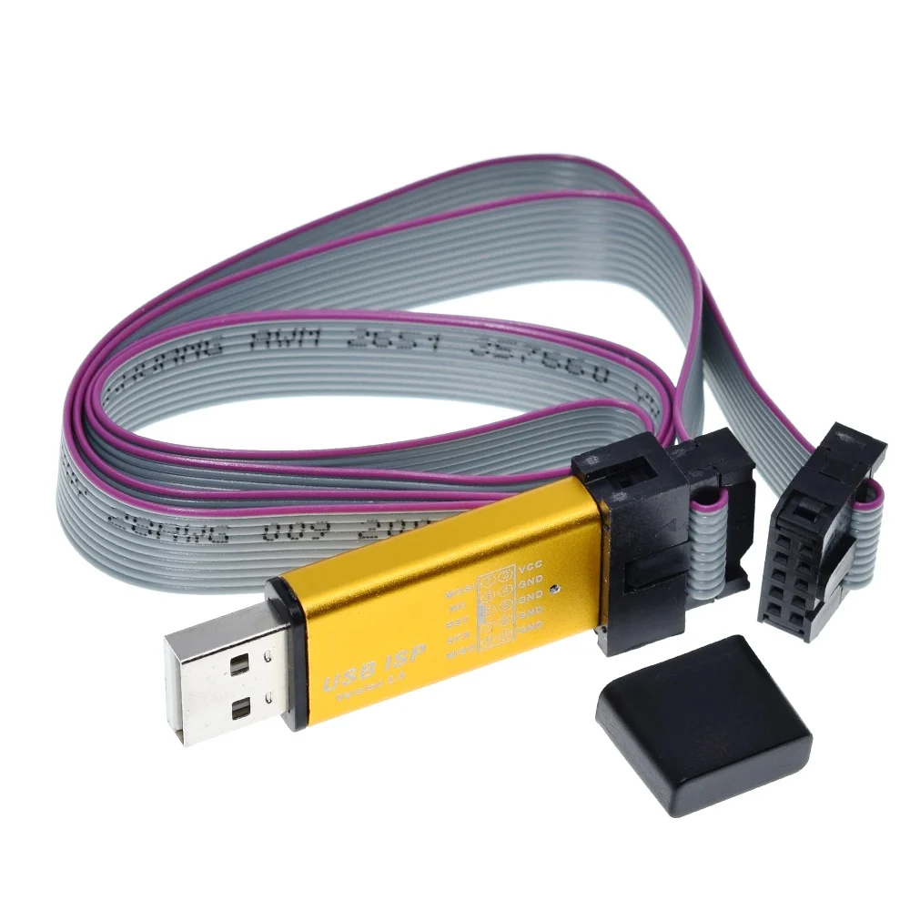 USBASP USBISP ISP программатор загрузчик для Arduino 51 ATMEL AVR с поддержкой 64 бит Win7 и 32 Win98 WinMe