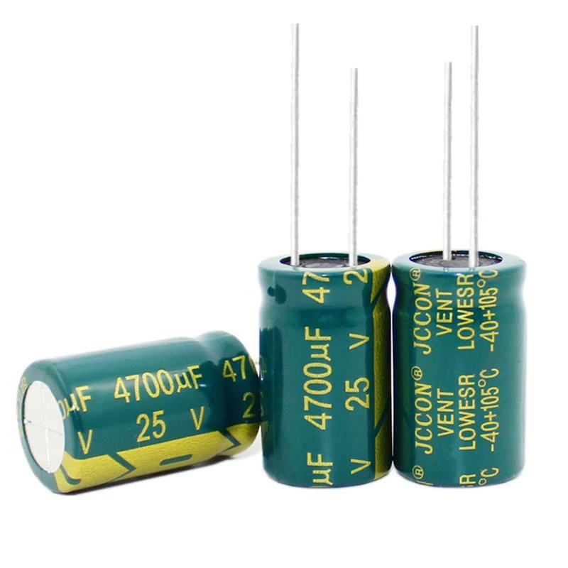 

10pcs 25V 4700UF 16*25 Aluminum Electrolytic Capacitor 4700uf 25V Low Resistance And High Temperature Electrolytic Capacitor