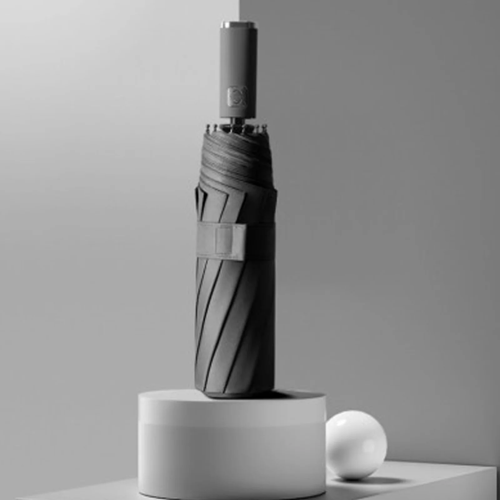 Зонт автомат черный пластик цвет три складной зонт женский мужские зонтик от