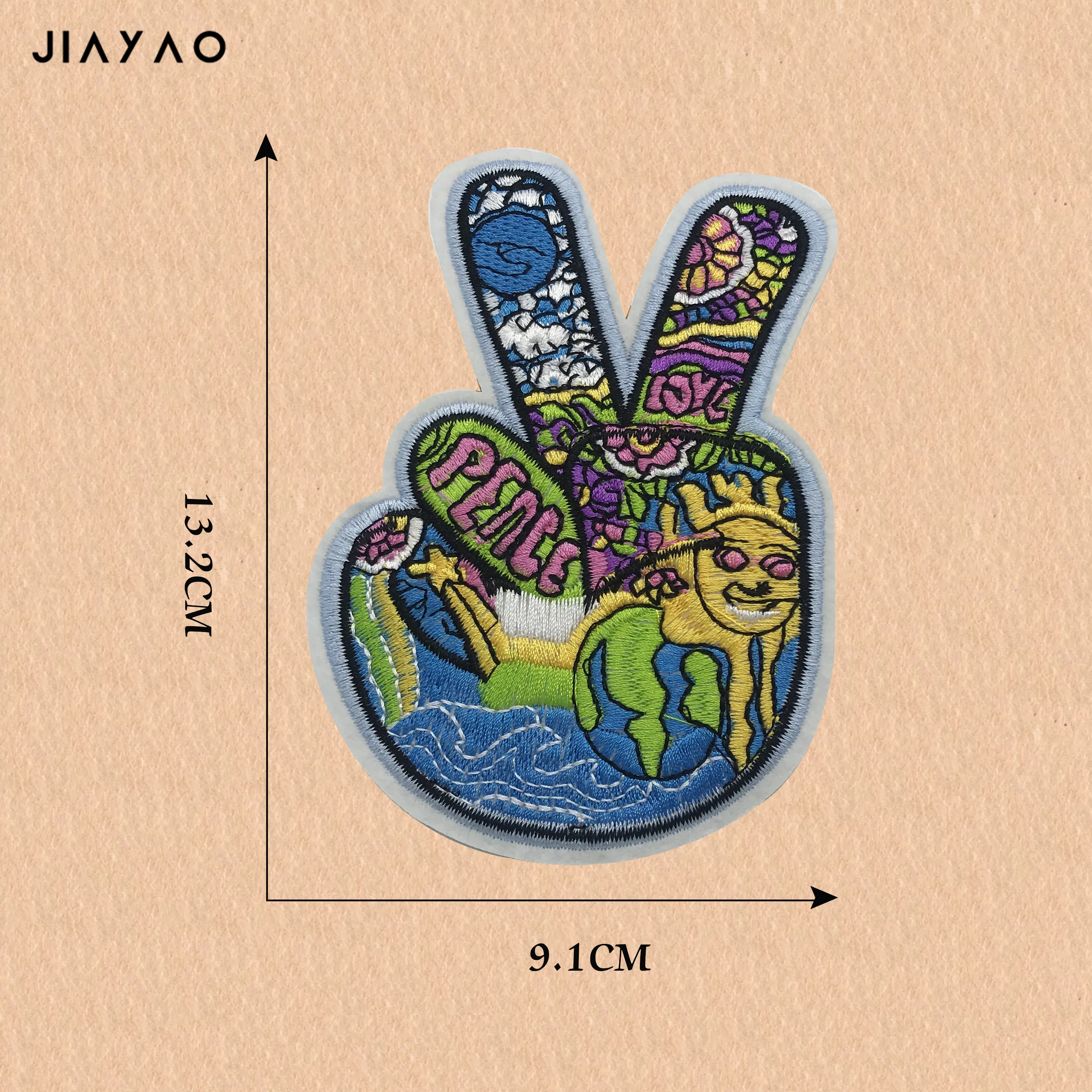 Патч Знак вышитой аппликацией патчи для одежды гладильная Прошитые на эмблема